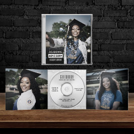 Muziek CD Album Hoesje Boekje Afstuderen Drieluik Aankondiging