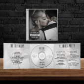 Muziek CD Album Hoesje Booklet Wedding Program Drieluik Uitnodiging
