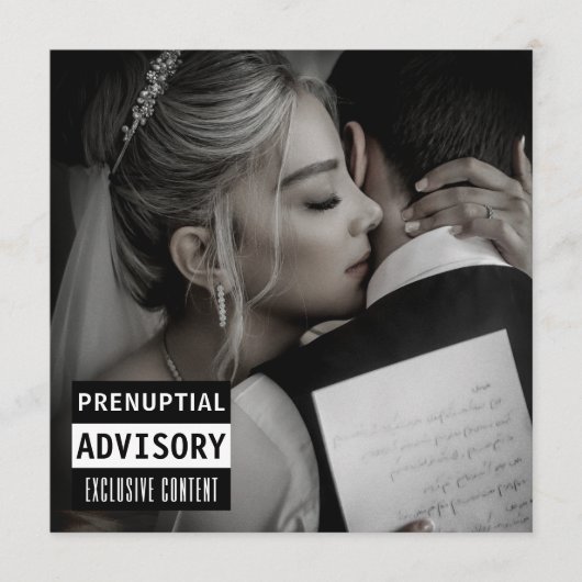 Muziek CD Album Hoesje Wedding Programmakaart (Voorkant)