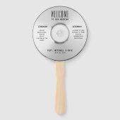 Muziek CD bruiloft Handwaaier (Voorkant)