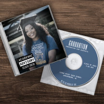 Muziek CD Hoesje Album Hoesje Blauw Afstuderen