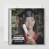 Muziek CD Hoesje Album Hoesje Red Afstuderen Aankondiging (Voorkant)