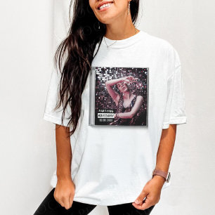 Muziek CD Hoesje Album Hoesje Verjaardagsfeest T-shirt