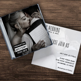 Muziek CD Hoesje Album Hoesje Wedding Kaart