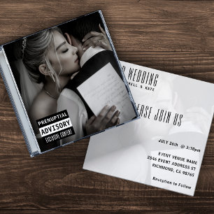 Muziek CD Hoesje Album Hoesje Wedding Kaart