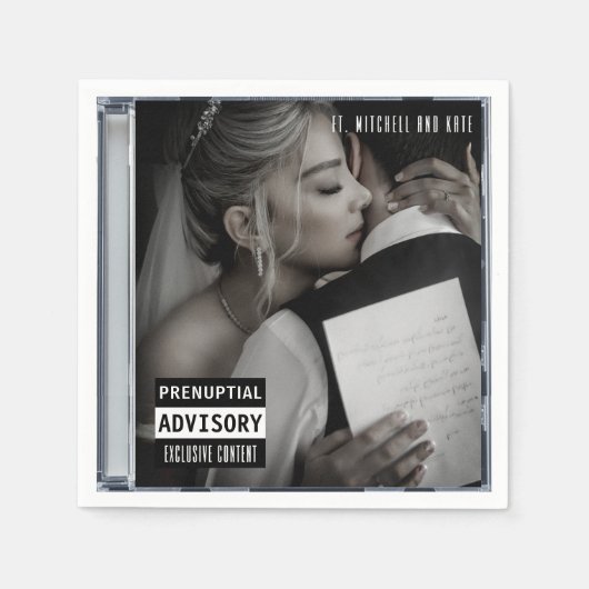 Muziek CD Hoesje Album Hoesje Wedding Servet (Voorkant)