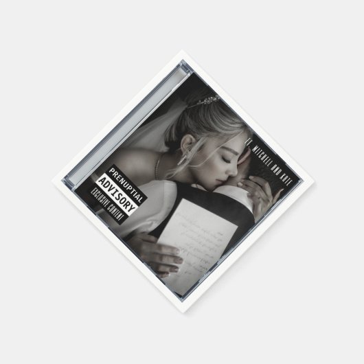 Muziek CD Hoesje Album Hoesje Wedding Servet (Hoek)