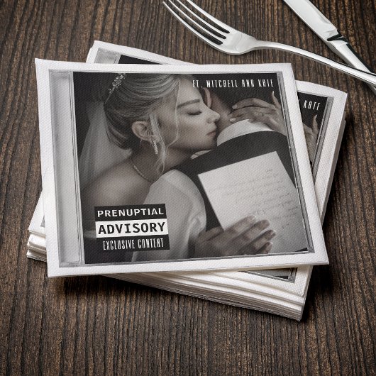 Muziek CD Hoesje Album Hoesje Wedding Servet