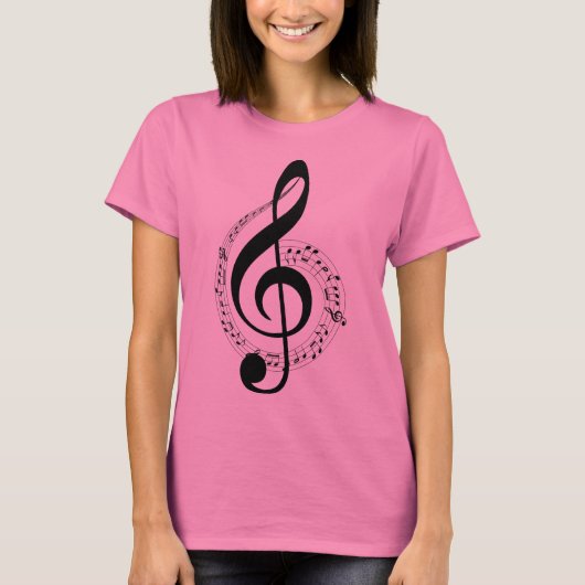 Muziek citaat t-shirt (Voorkant)
