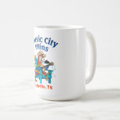 Muziek City Phins Coffee Mok (Voorkant rechts)