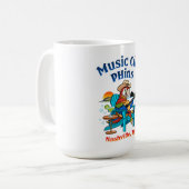 Muziek City Phins Coffee Mok (Voorkant links)