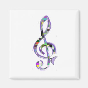 Muziek Clef G Magneet