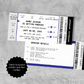 Muziek Concert Ticket Bachelor Weekend Route Kaart