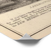 Muziek Conservatorium, school, kerk Poster (Hoek)