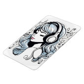 Muziek Creëer geluk Magneet (Linkerzijde)