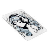 Muziek Creëer geluk Magneet (Rechterzijde)