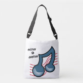 Muziek Crossbody Tas (Voorkant)