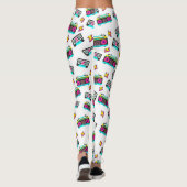 Muziek Dansfeest Leggings (Achterkant)