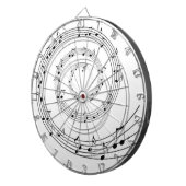 Muziek Dartbord (Voorkant Rechts)