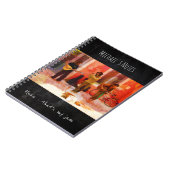 Muziek Dat is mijn jam - Schilderen van straatmuzi Notitieboek (Linkerzijde)