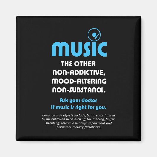 Muziek: De andere niet-verslavende, stemmingsveran Magneet (Voorkant)