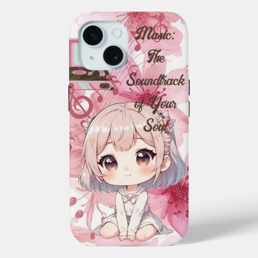 Muziek: De Soundtrack van je Ziel Case-Mate iPhone Case (Achterkant)
