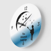 Muziek de Universele Klok van de Muur van de Taal (Hoek)