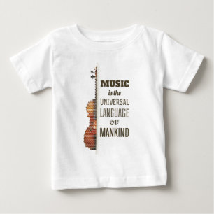 Muziek De universele taal   Ruffle T-shirt