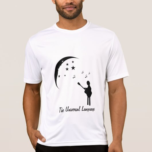 Muziek... De universele taal T-shirt (Voorkant)