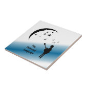 Muziek de Universele Taal Tegeltje (Zijkant)