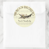 Muziek Design Bookplate Stickers (Tas)