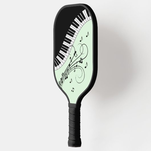 Muziek Design Piano en Notities Pickleball Paddle (Links)