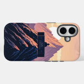 Muziek die bergen beweegt. Case-Mate iPhone case (Achterkant (horizontaal))