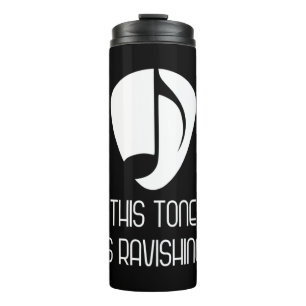 Muziek die deze toon aangrijpt thermosbeker