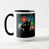 Muziek DJ aangepaste monogram-mokken Mok (Links)