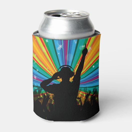 Muziek DJ aangepaste naam koelbox Blikjeskoeler (Blikje Voorkant)