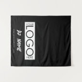 Muziek DJ Business Logo Modern Table Runner Banner Wandkleed (Voorkant (horizontaal))