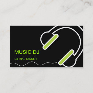 Muziek DJ Visitekaartjes