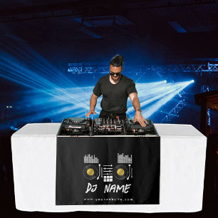 Muziek DJ Zakelijke Draaitafel Tafel Runner Banner Wandkleed