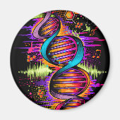 Muziek-DNA Magneet (Voorkant)