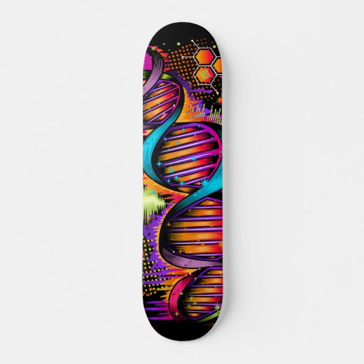Muziek-DNA Persoonlijk Skateboard (Voorkant)
