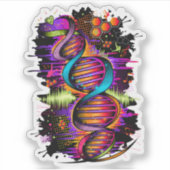 Muziek-DNA Sticker (Voorkant)