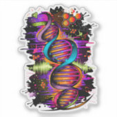 Muziek-DNA Sticker (Voorkant)