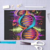 Muziek-DNA Tissuepapier (Craft)