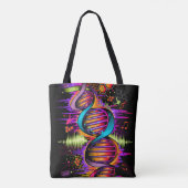 Muziek-DNA Tote Bag (Achterkant)