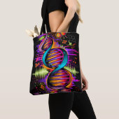 Muziek-DNA Tote Bag (Dichtbij)