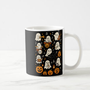 Muziek Docent Orkest Shirt, Spooky Halloween Gh Koffiemok