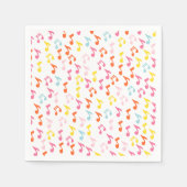 Muziek Docent Papieren servetten (Voorkant)