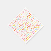 Muziek Docent Papieren servetten (Hoek)