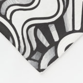 Muziek Doodles  achtergrond Fleece Deken (Hoek)